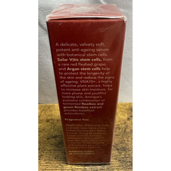 Annique Forever Young Anti-Ageing Serum 30ml New Sealed - Picture 3 of 3